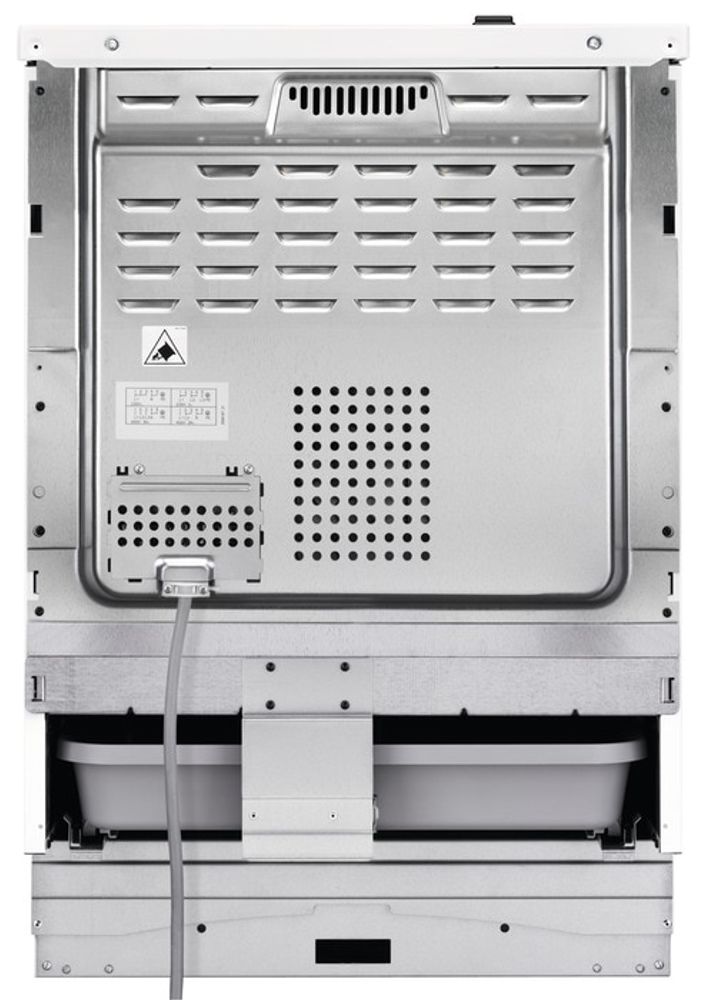 Electrolux komfyr keramisk 60 cm hvit LKR66440