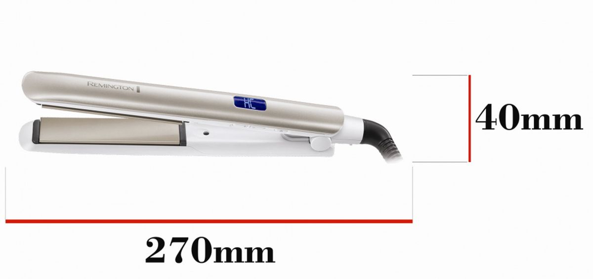 Remington Rettetang HYDRAluxe S8901, hvit/sølv 110 mm 278901S 