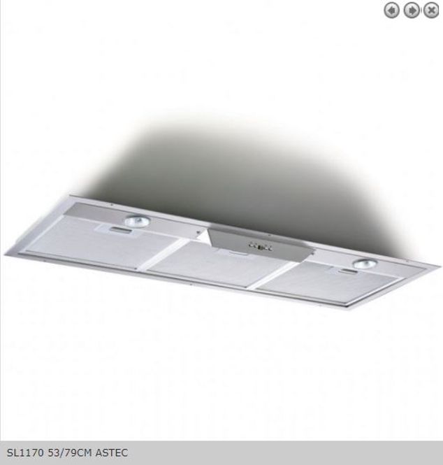 Hovedbilde Silverline Ventilator Innebygd ventilator 53 cm ASTEC SL ...