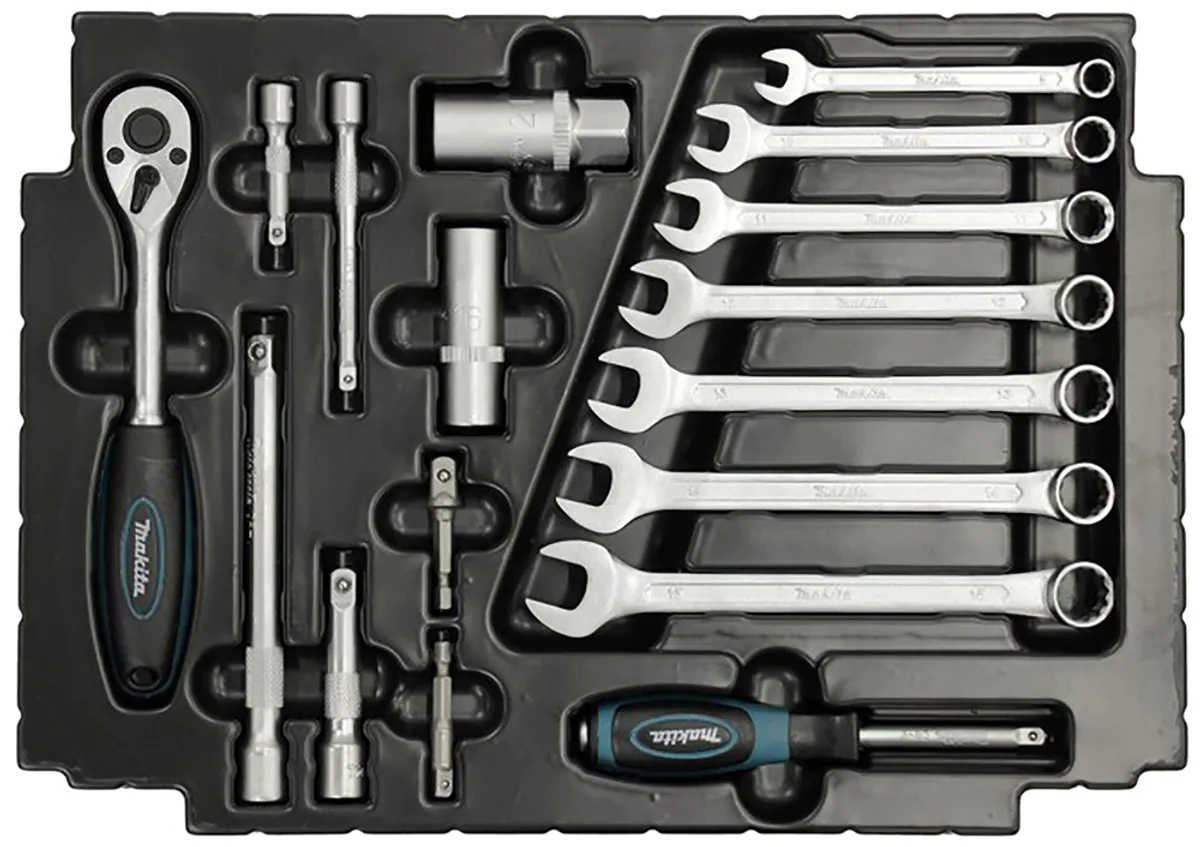 Makita  Verktøysett 120 deler E-08713