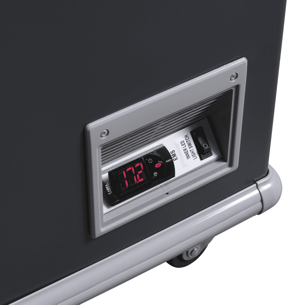 Scandomestic displayfryseboks grå 501 liter SIF700ADGC