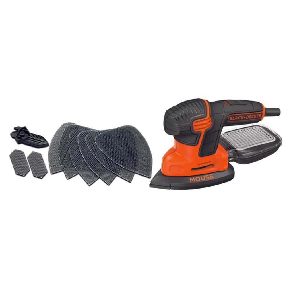 Black & Decker slipemus 120W med tilebhør KA2500K
