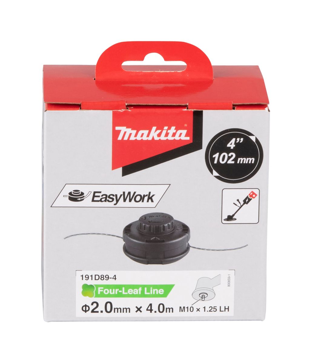 Makita Trimmer hode Tap & Go 2,0 mm, M10 x 1.25 LH 191D89-4  