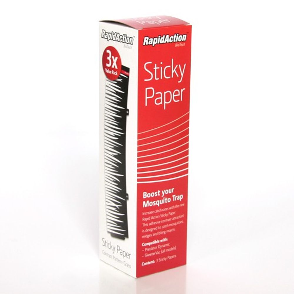 Skeetervac myggfellepapir 3 stk