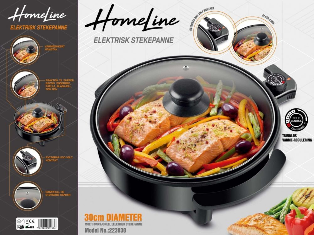 Homeline elektrisk stekepanne 