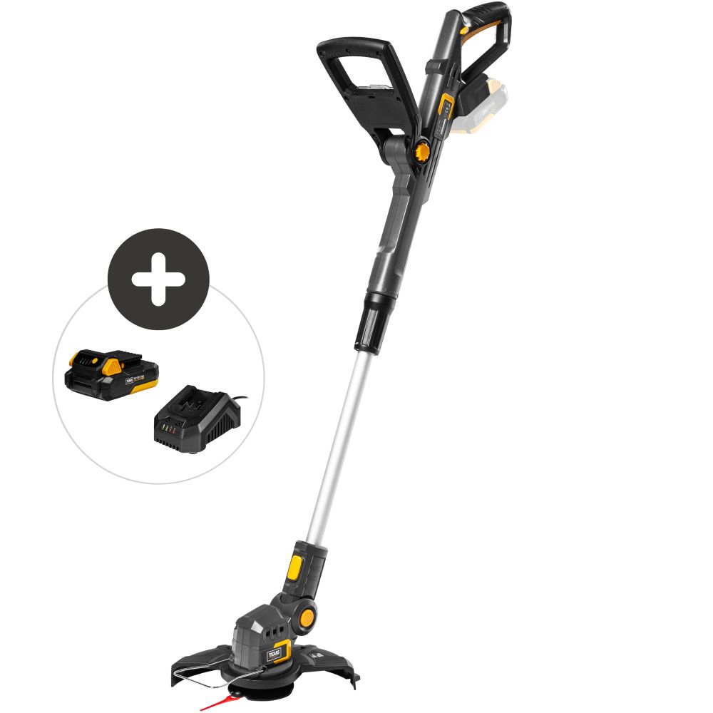 Texas gresstrimmer batteridrevet GTX2000 (20V) m/batteri og lader 90063251