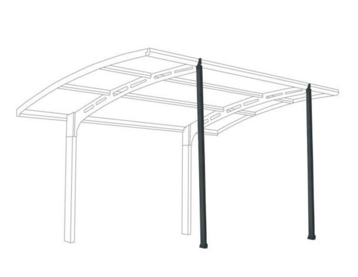 Canopia by Palram carport Arizona breeze med extra kit 704656