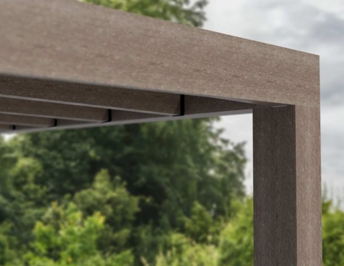 Canopia by Palram Helsinki terrassetak i sedertre 3m x 9,9m 707374