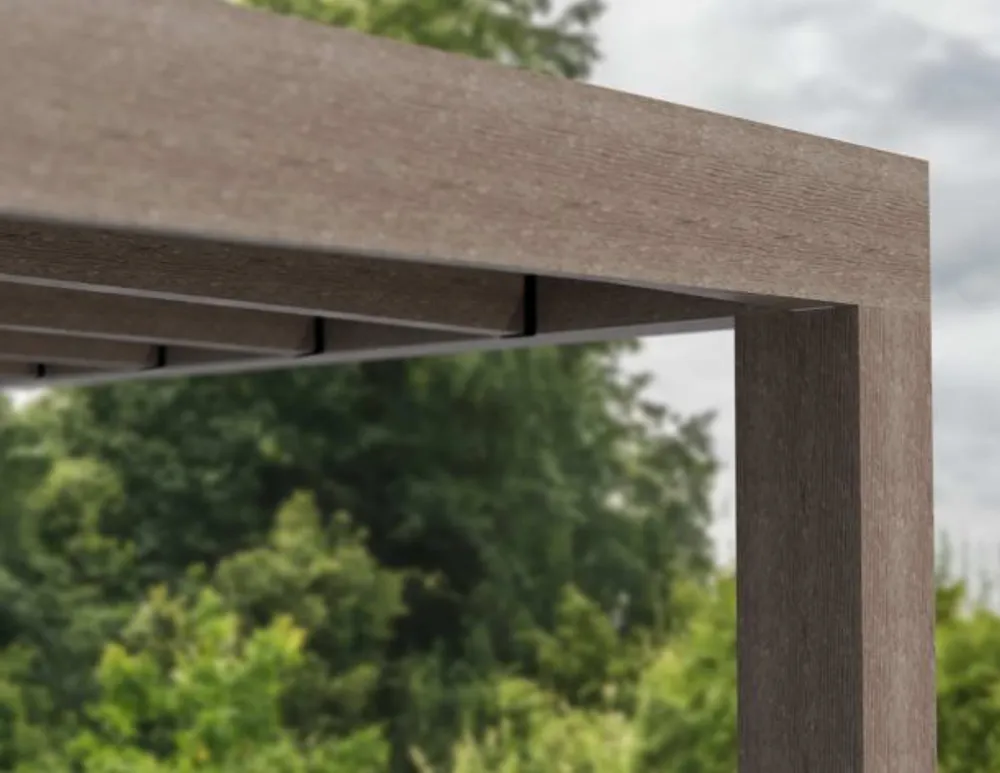 Canopia by Palram Helsinki terrassetak i sedertre 3m x 9,9m 707374