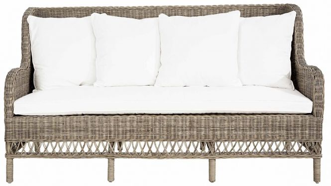 Hovedbilde Artwood ESTELLE spisestuesofa 3-seter Kubu Slimit Grey uten ...