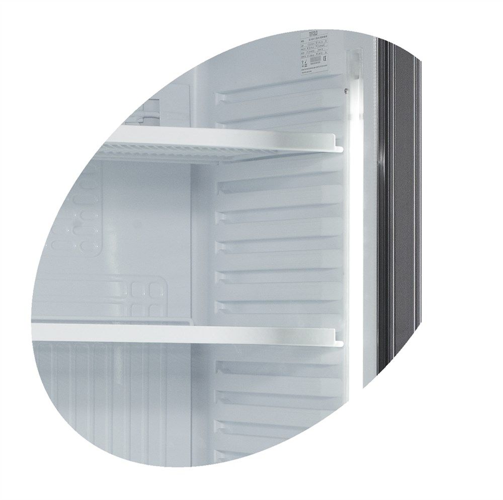 Tefcold display kjøleskap hvit 209 cm SCU1450CP 