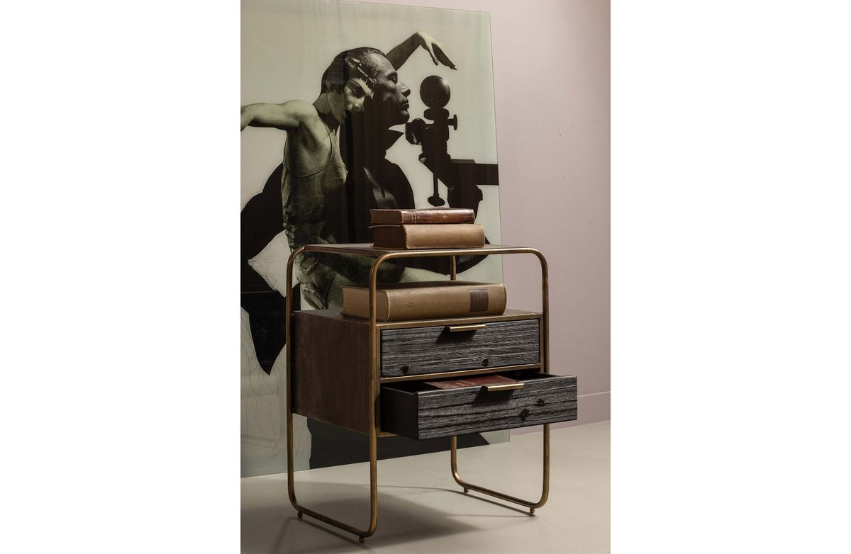 BePureHome Polite Nattbord Antikk Messing