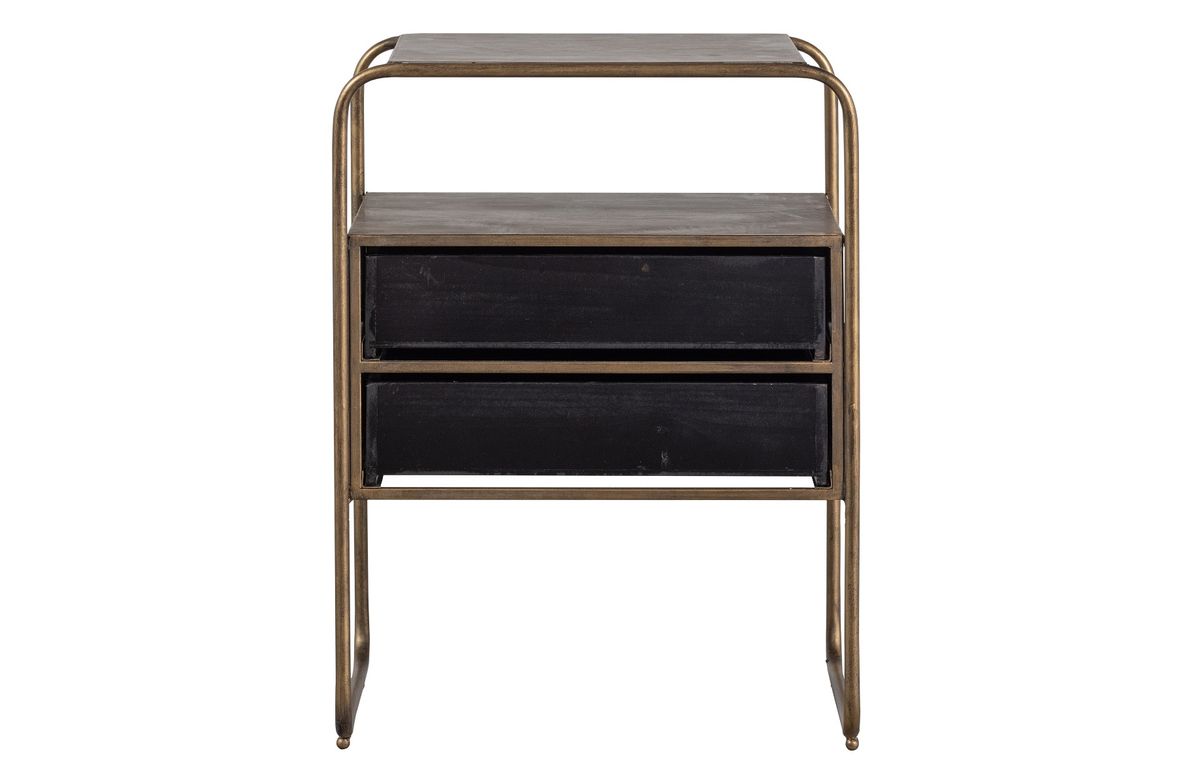BePureHome Polite Nattbord Antikk Messing