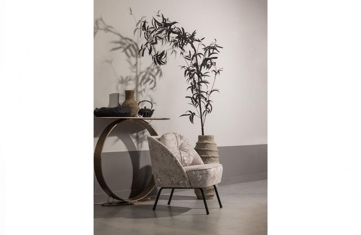 BePureHome Comic Sidebord Metall Champagne