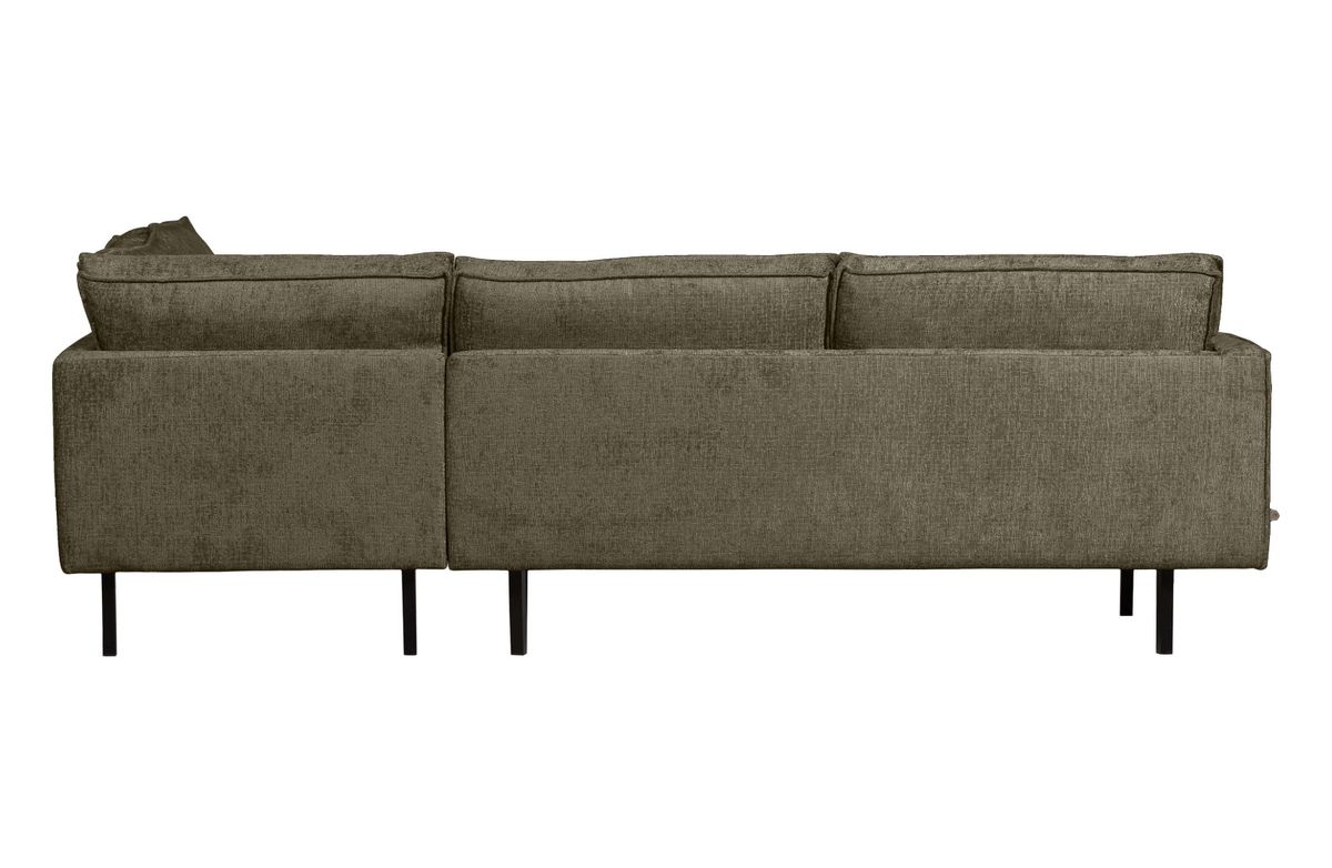 BePureHome Rodeo Corner Sofa Right Velvet bonsai