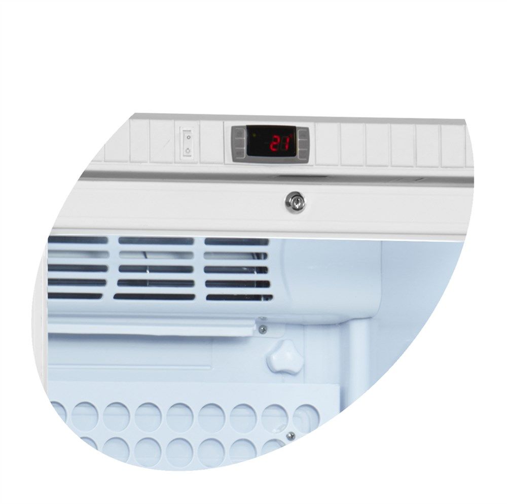 Tefcold display kjøleskap Medisinsk kjøler hvit 163 cm MSU300 