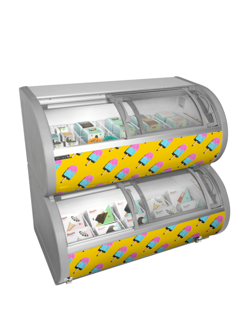 Tefcold display fryseboks - TD500