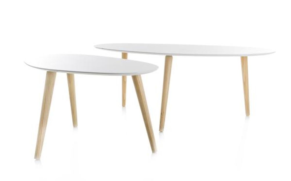 Sofabord Ola s/2 hvit 193001