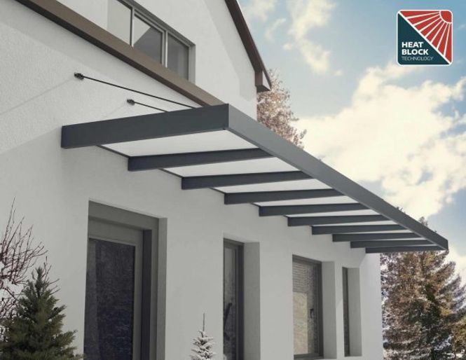 Hovedbilde Canopia by Palram overbygg inngangsparti Sophia XL 140 x ...