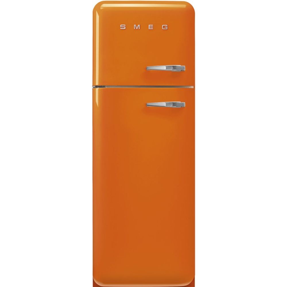 Smeg kombiskap oransje 50`s retro FAB30LOR5 