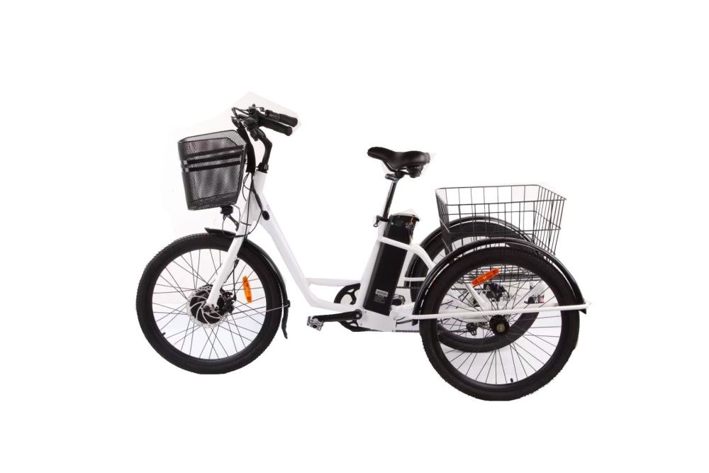 Polar Nova elektrisk trehjulssykkel 500W smale hjul 