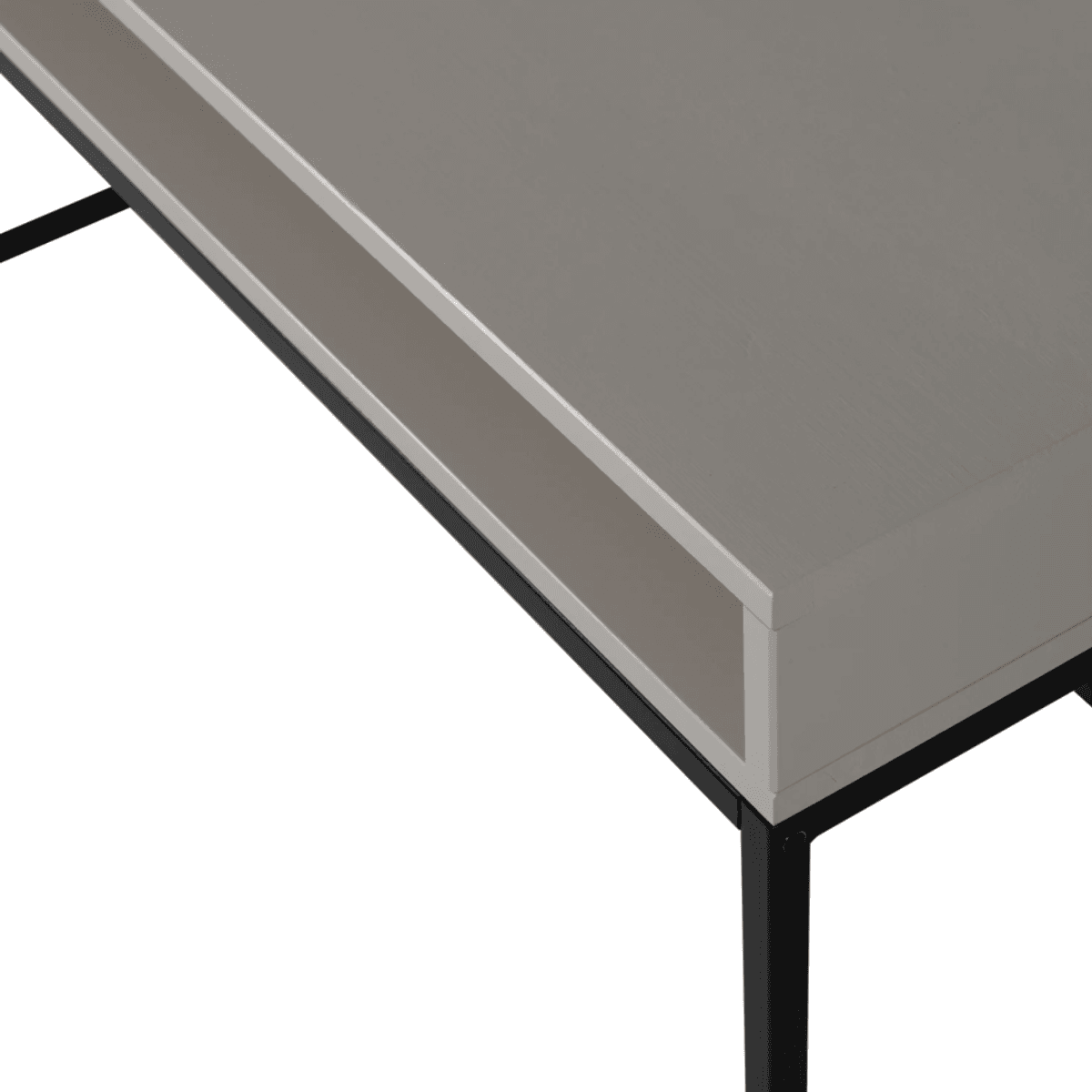 WOOOD skrivebord Nore furu støvfarget 373898-D