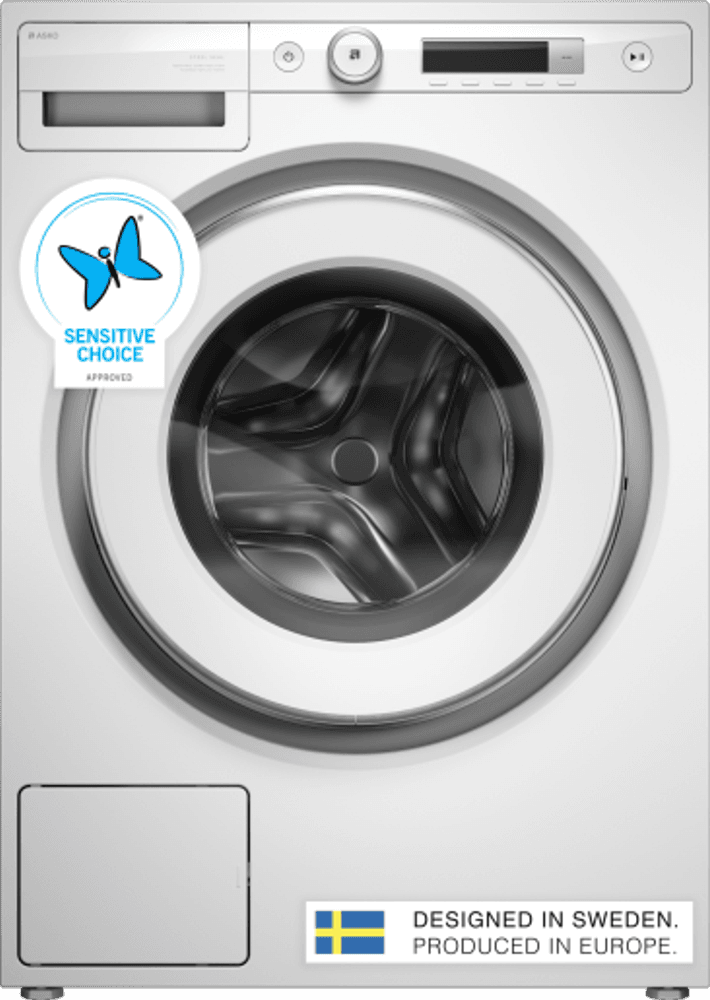 ASKO vaskemaskin 9kg 60 cm hvit W3096RW