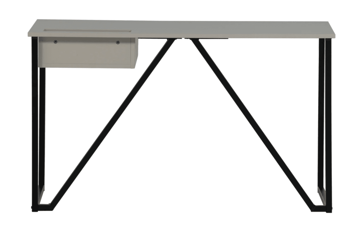 WOOOD skrivebord New Julius furu støvfarget 373899-D