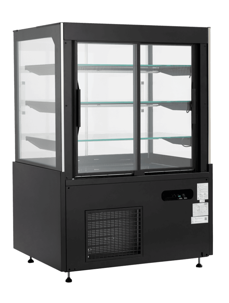 Vibocold kjøledisk Oslo med automatisk defrost sort 137 cm OSC 140S SS FSD