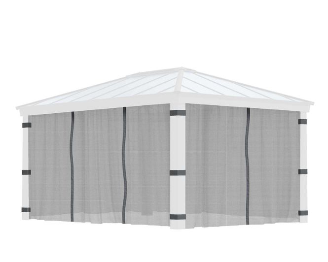 Hovedbilde Canopia by Palram - Gazebo Dallas - Netting 422 x 483 cm - ...