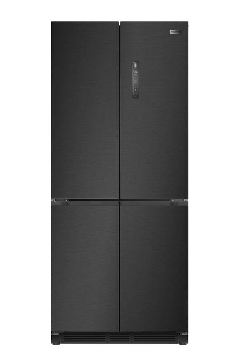 FrigeluX side by side kombiskap MTD190XBI 466L sort