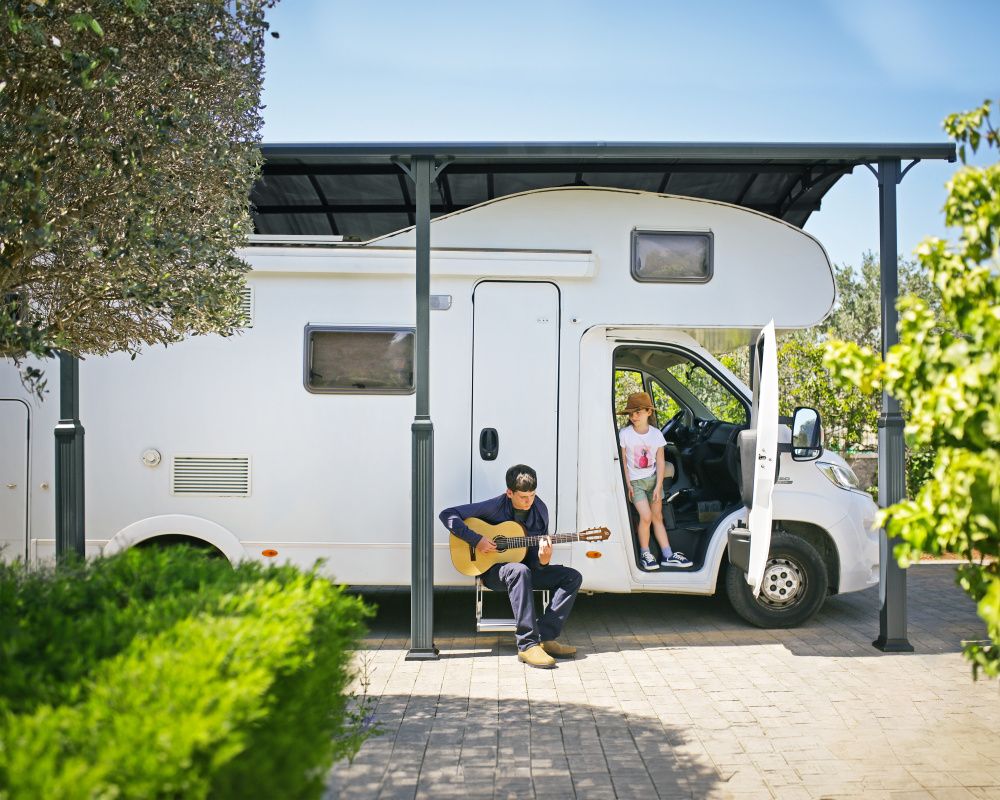 Canopia by Palram Carport Arcadia Alpine 507  x 359 cm Grå