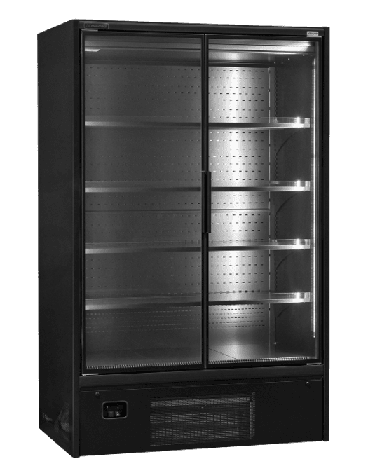 Hovedbilde Vibocold display kjøleskap Indiana 2 hengslede dører INDI85 ...