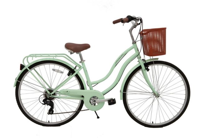 Hovedbilde Phoenix City Breeze damesykkel med 7 gir grønn