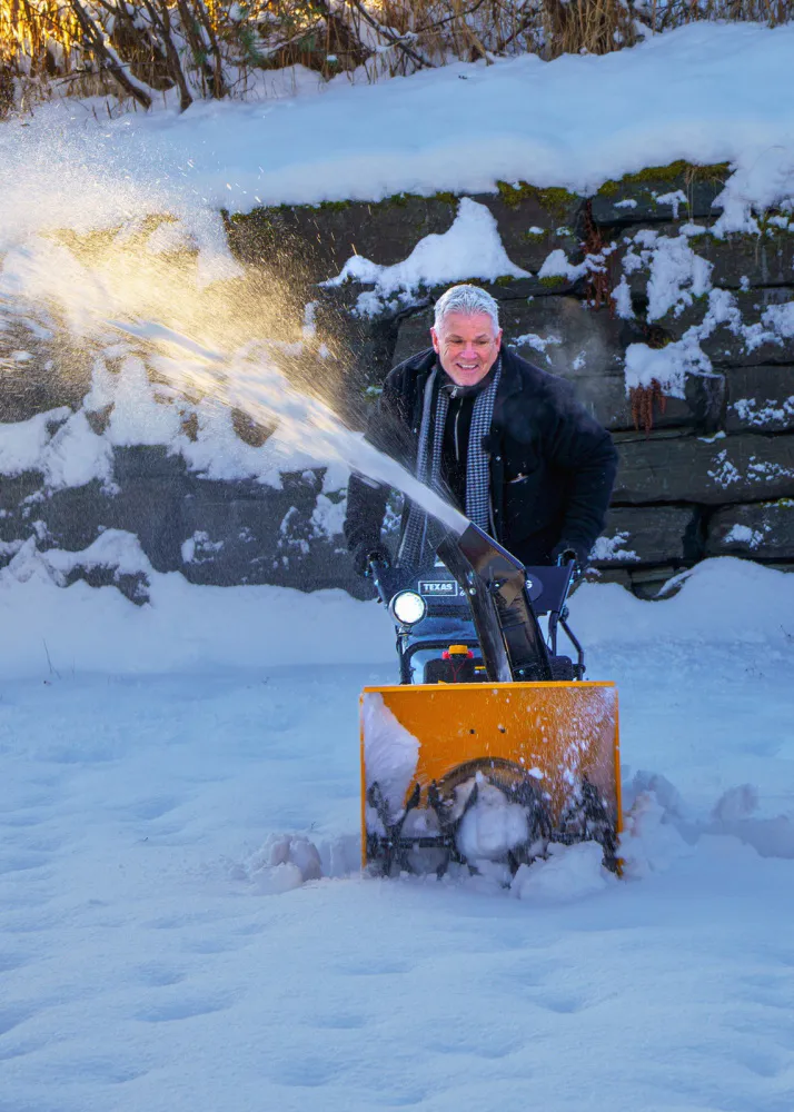Texas snøfreser Bensin Snow King 617TGE bredde 61 cm 90062503