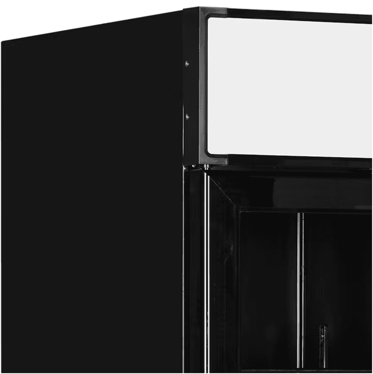 Tefcold displaykjøleskap 3 dører sort 205 cm LGC7500B