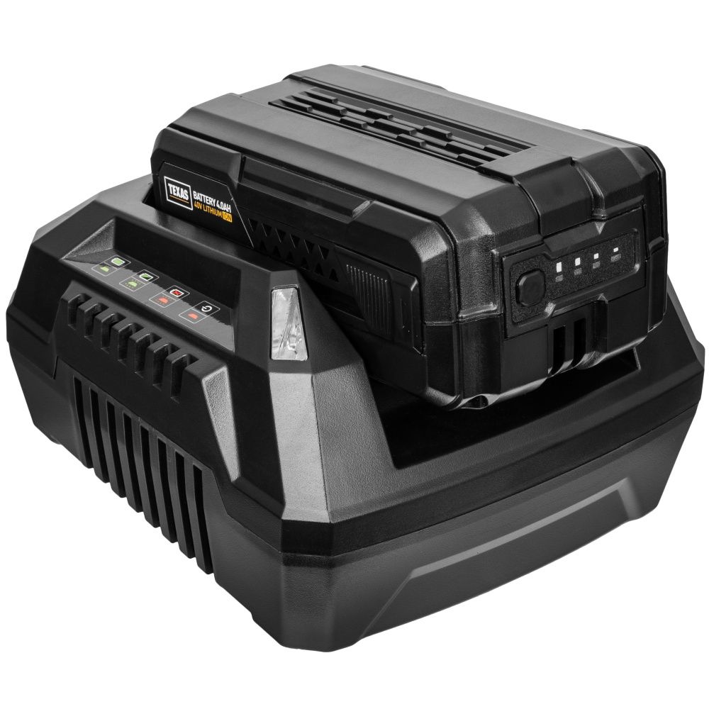 Texas gressklipper batteri 2x40V Razor 4640TR-Li bredde 46 cm m/2xbat og lader 90066655