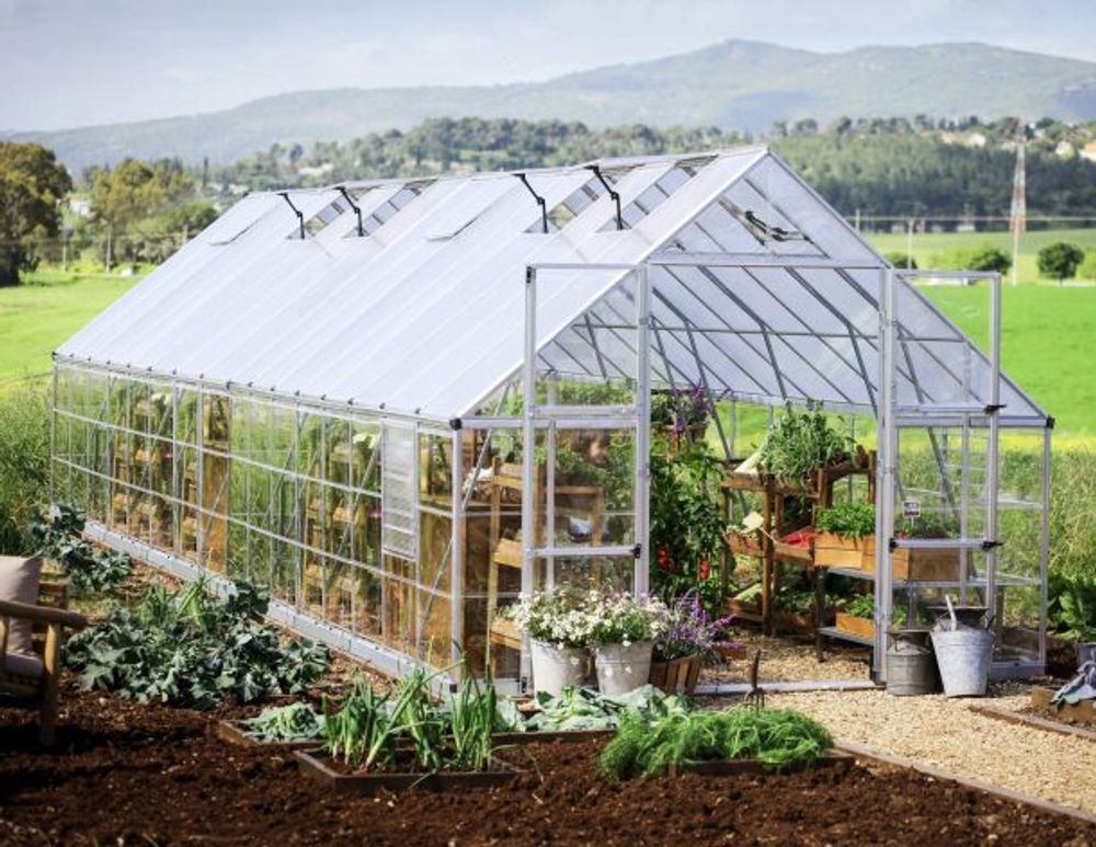 Canopia by Palram Balance drivhus 964 x 304 cm Sølv