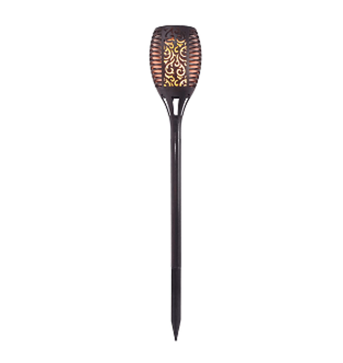 Flammelampe 79 cm solcelle & usb lading 01933 
