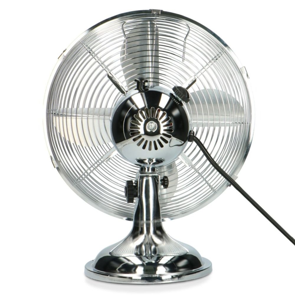 Trebs bordvifte retro metal krom 30 cm