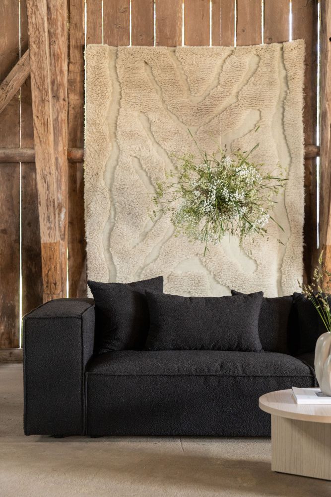 Venture Gillholmen 3-seter Sofa Svart 