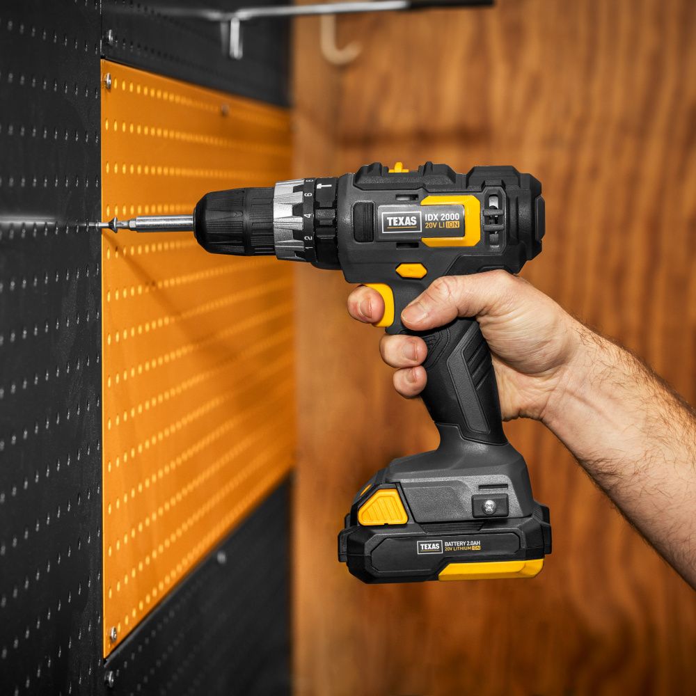 Texas slagbormaskin batteri 20V u/bat og lader 90063291