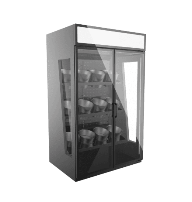 Hovedbilde Vibocold blomsterkjøler med glassdører MDC 120 FLOWER