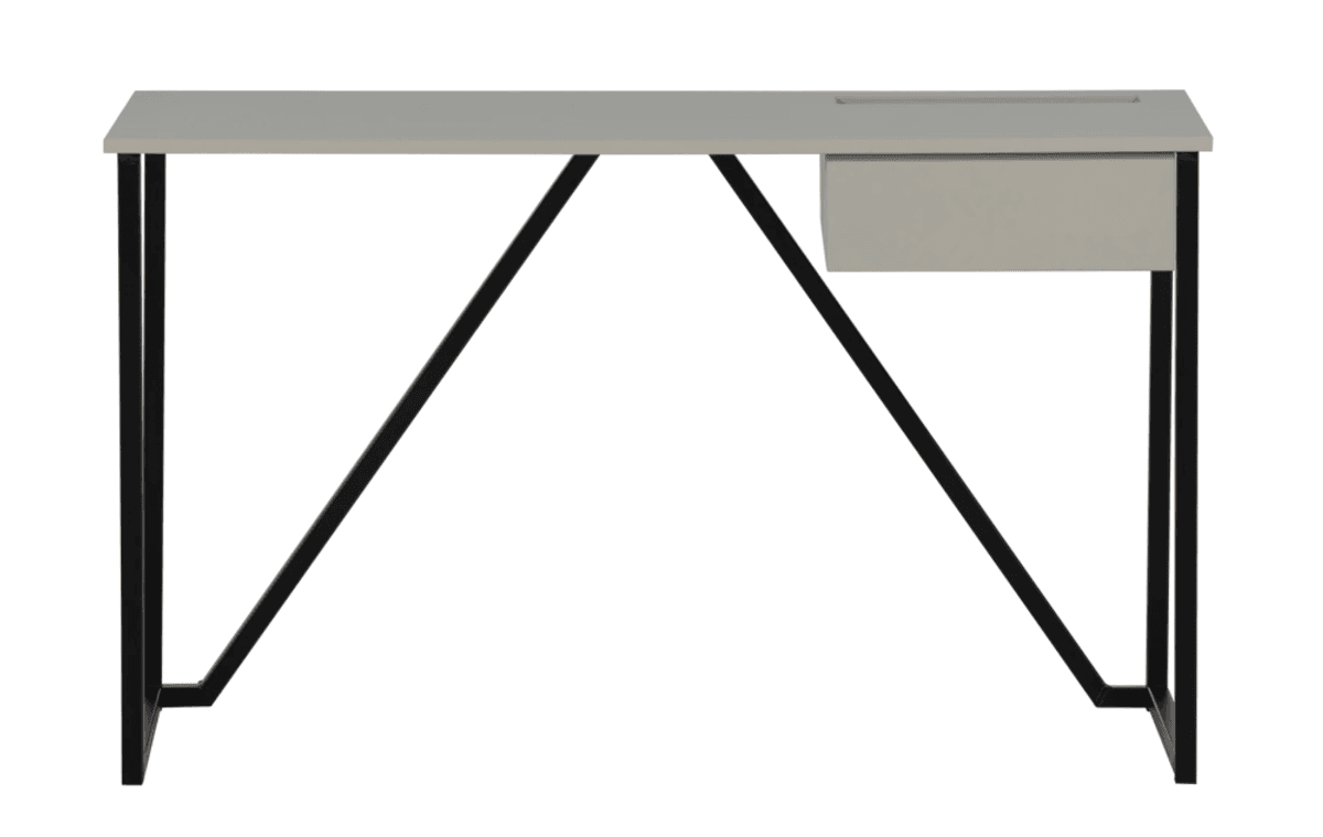 WOOOD skrivebord New Julius furu støvfarget 373899-D