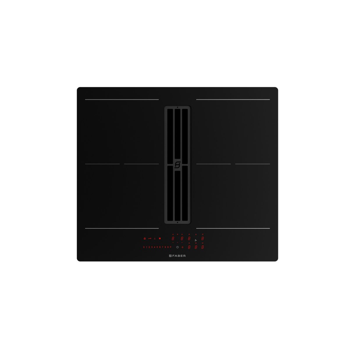 Eico platetopp med ventilator Galileo Slim A600 60cm 5965