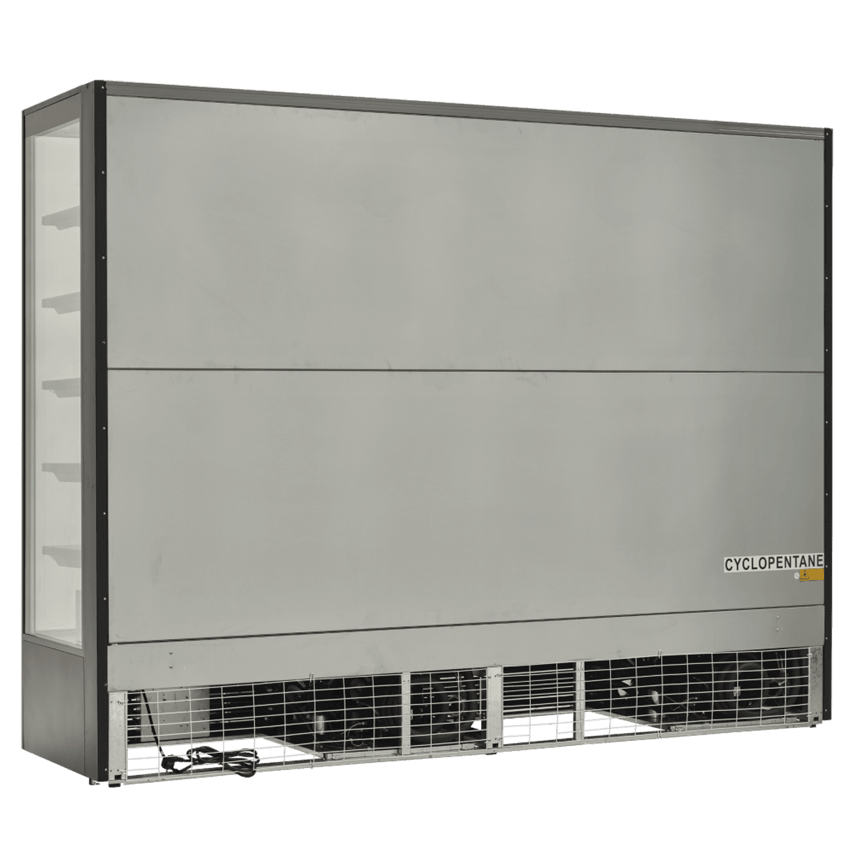 Scandomestic displaykjøelskap multideck 201 cm 4 dører MDC2584BB