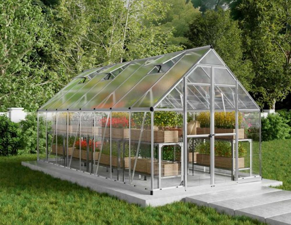 Canopia by Palram Balance drivhus 487 X 244 cm grå