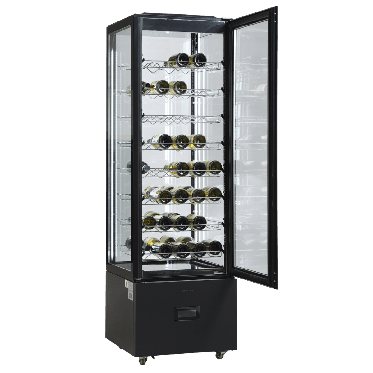 Scandomestic salgsmonter sort 190 cm DC402BB