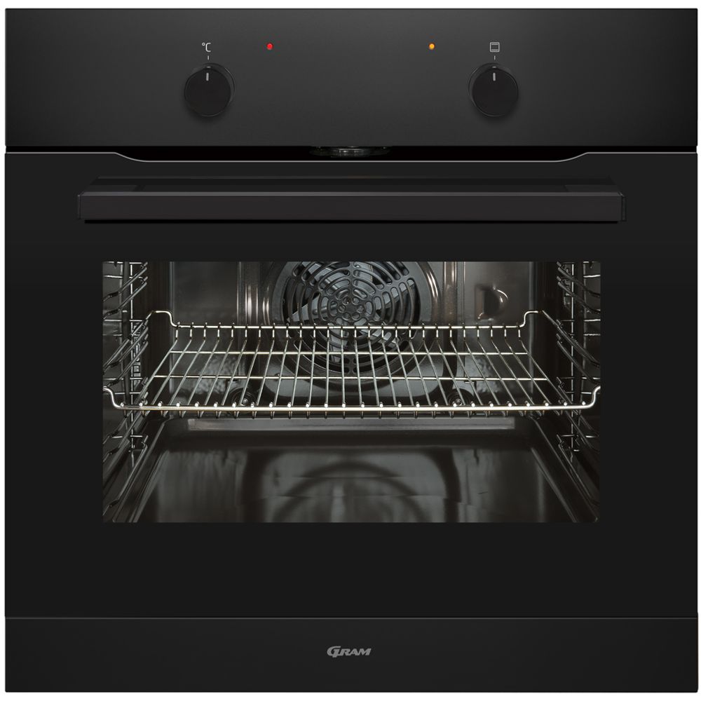 Gram integrert stekeovn matt sort IO 5610-90 B