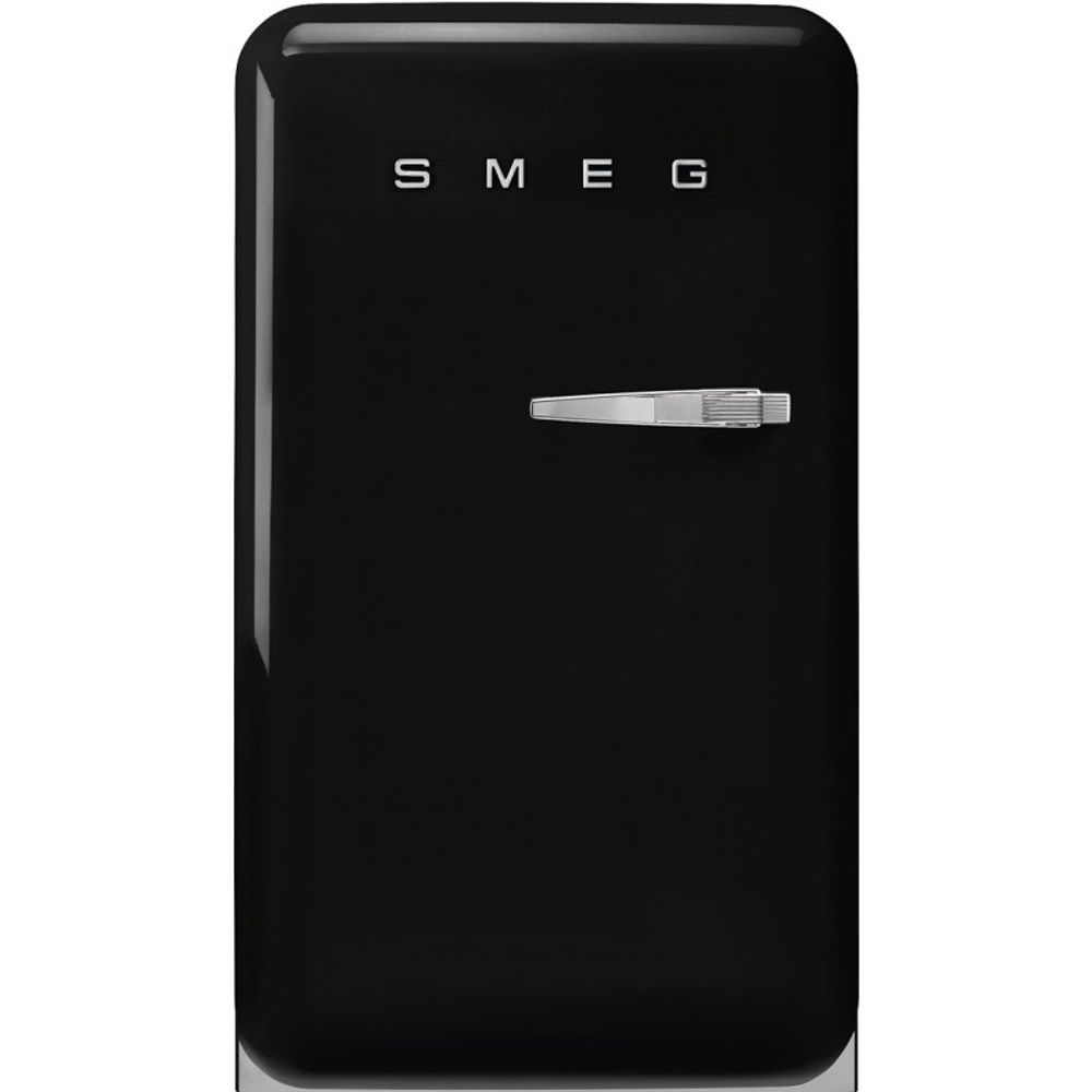 Smeg kjøleskap svart retro FAB10HLBL5 